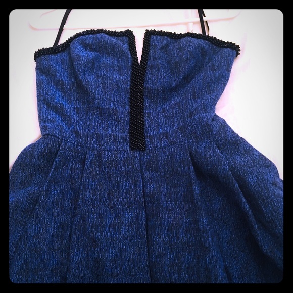 Endless Rose Tops - New never worn peplum deep blue top.